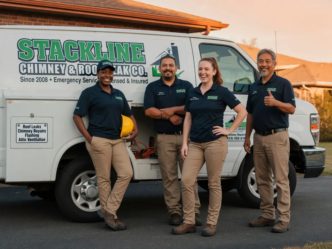 Chimney flashing repair company in Calvin, LA